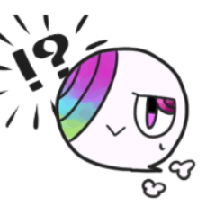 [LINEスタンプ] コロンくんちゃんさん