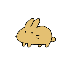 [LINEスタンプ] 関西弁を喋るうさぎ