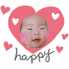 [LINEスタンプ] ここちゃんらぶ 
