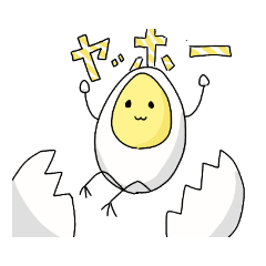 [LINEスタンプ] たまご君の日常