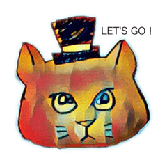 [LINEスタンプ] おしゃれ可愛い猫