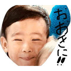 [LINEスタンプ] 陸ちゃんマン 