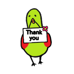 [LINEスタンプ] トリさんシンプルスタンプ
