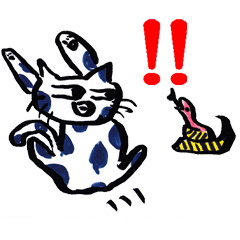 [LINEスタンプ] ゆる筆！どうぶつん