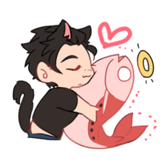 [LINEスタンプ] Laurent Ban Official LOLO CAT
