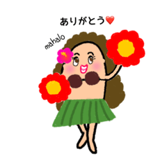 [LINEスタンプ] Hula cocoスタンプ