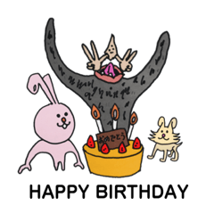 [LINEスタンプ] 珍獣王国2！〜日常編〜