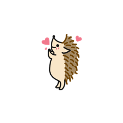 [LINEスタンプ] ハリネズミ 1 