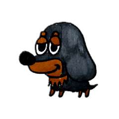 [LINEスタンプ] テキトーにマロン 犬。