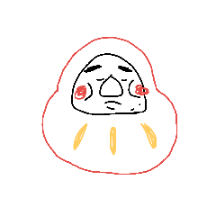 [LINEスタンプ] ラクガキかねっちくん
