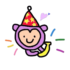 [LINEスタンプ] はーとのさる
