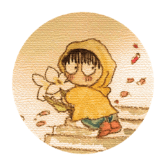 [LINEスタンプ] ひだりちゃん@まぐ♪