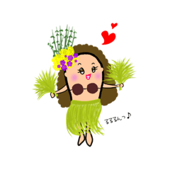 [LINEスタンプ] Hula cocoスタンプ 2