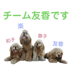 [LINEスタンプ] チーム友香 2