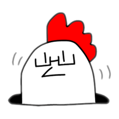 [LINEスタンプ] めがねとにわとり