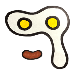 [LINEスタンプ] 目玉泣き