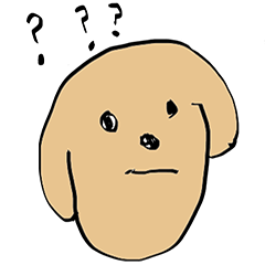 [LINEスタンプ] 子犬 (Mungmoong)