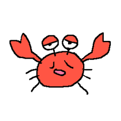 [LINEスタンプ] カニのおっさんと仲間たち バラエティ
