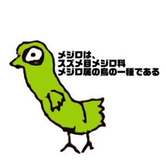 [LINEスタンプ] ラブリーメジロちゃん 