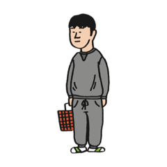 [LINEスタンプ] あるような無いような日常 