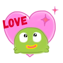 [LINEスタンプ] ペットリトルグリーンファンタジーワールド 