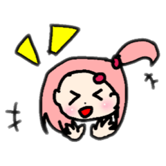 [LINEスタンプ] 鈴原茉莉の女の子のスタンプ➀気持ち編
