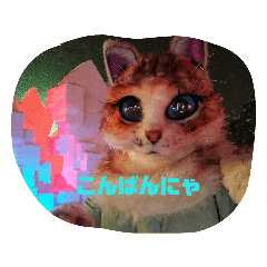 [LINEスタンプ] しゃんにゃんの猫スタンプ