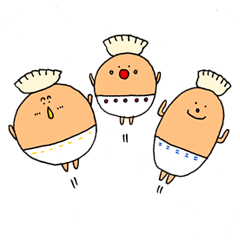 [LINEスタンプ] ぎょうざマン