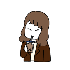 [LINEスタンプ] hii is name.