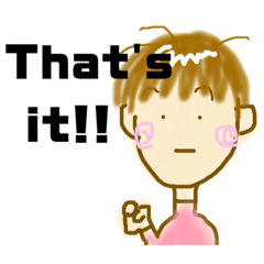 [LINEスタンプ] 英語でスタンプ♬ 4