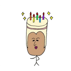[LINEスタンプ] 個性的な髪型の人びと