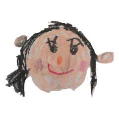 [LINEスタンプ] 子どもにしか描けない絵 