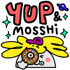 [LINEスタンプ] ヤップ＆モッシーのスタンプ vol.4