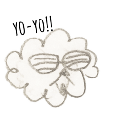 [LINEスタンプ] 使える！ゆるかわビションフリーゼ3