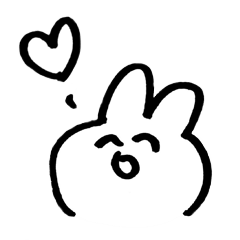 [LINEスタンプ] 跳ねんウサギ