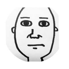 [LINEスタンプ] 真顔( ・ε・) 