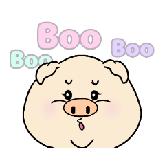 [LINEスタンプ] ぶた太の日々 