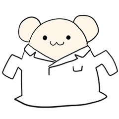 [LINEスタンプ] ねずみ薬剤師の日常