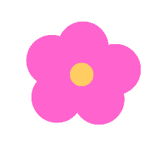 [LINEスタンプ] シンプルフラワー