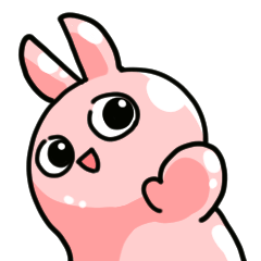 [LINEスタンプ] スライムうさぎの挨拶