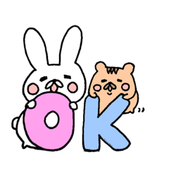 [LINEスタンプ] たれ目うさくん2