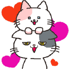 [LINEスタンプ] 日常系ねこスタンプ