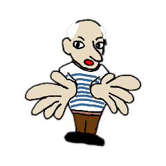 [LINEスタンプ] おじちゃんスタンプ(feat.MS)