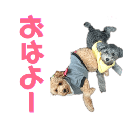 [LINEスタンプ] 吾郎と士郎 