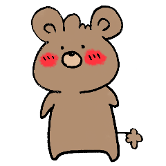 [LINEスタンプ] ねぐせぐまの画像（メイン）